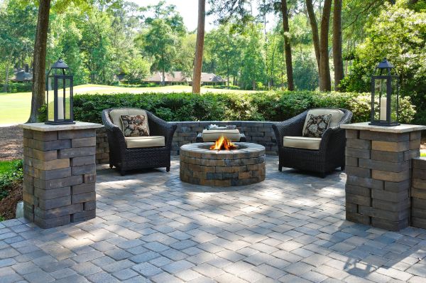Fire Pit Installation in Middleburg
