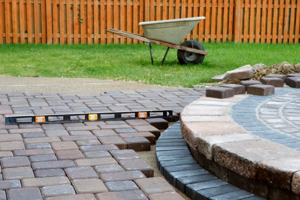 Patio Brick Installation in Middleburg